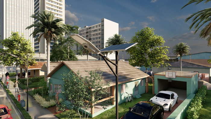 SUNC Solar Street Light MJ-XJ906